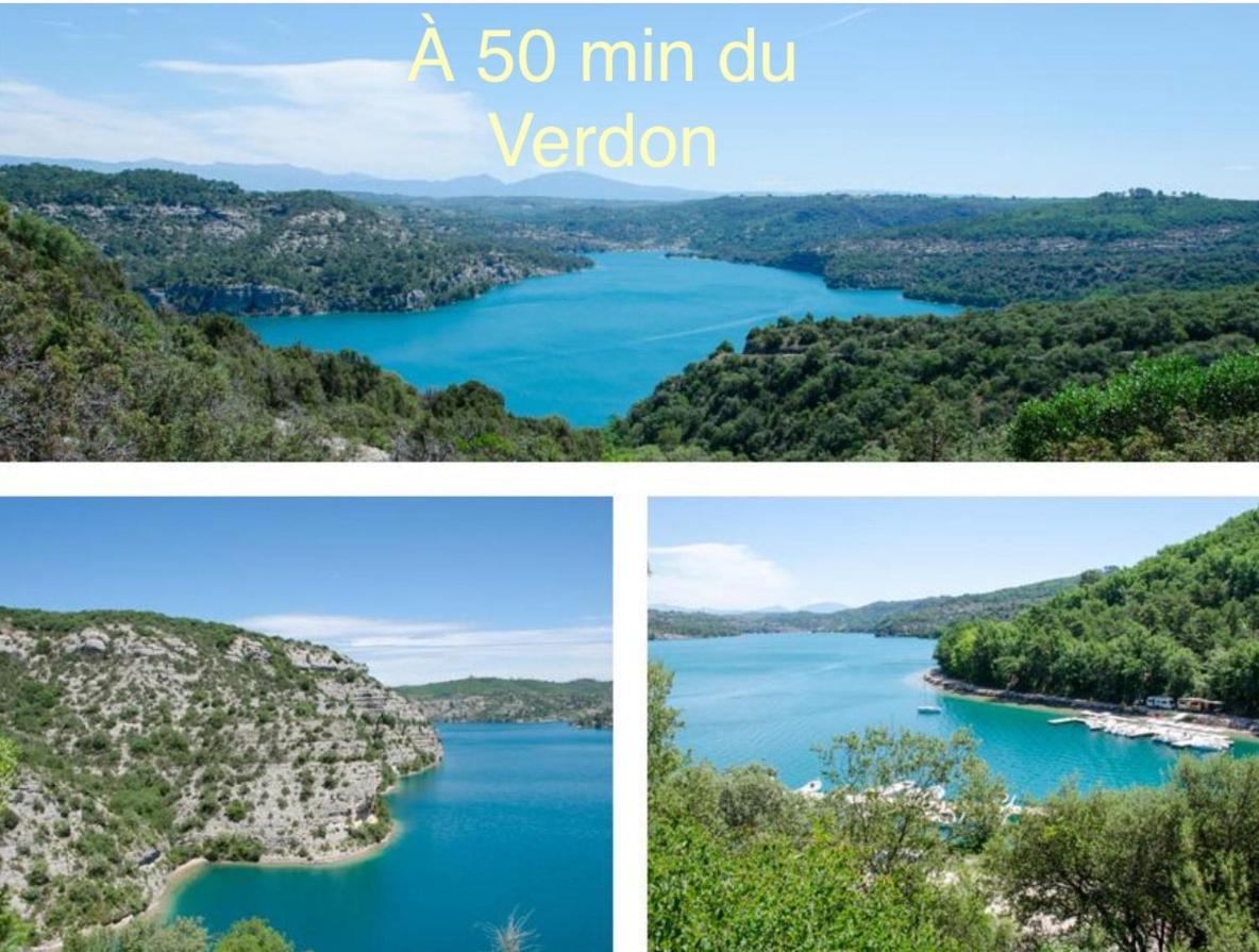 Appartement, 3 Chambres, Vue Panoramique, Parking, Acces Ville Brignoles Bagian luar foto